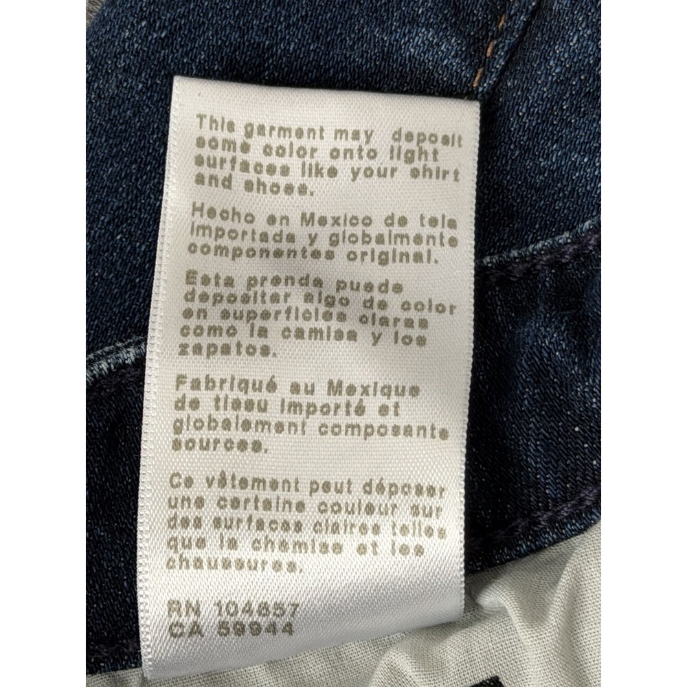 AG Angel Low Rise Boot Jeans Womens 28 Blue Stretch Japanese Fabric - Picture 13 of 14